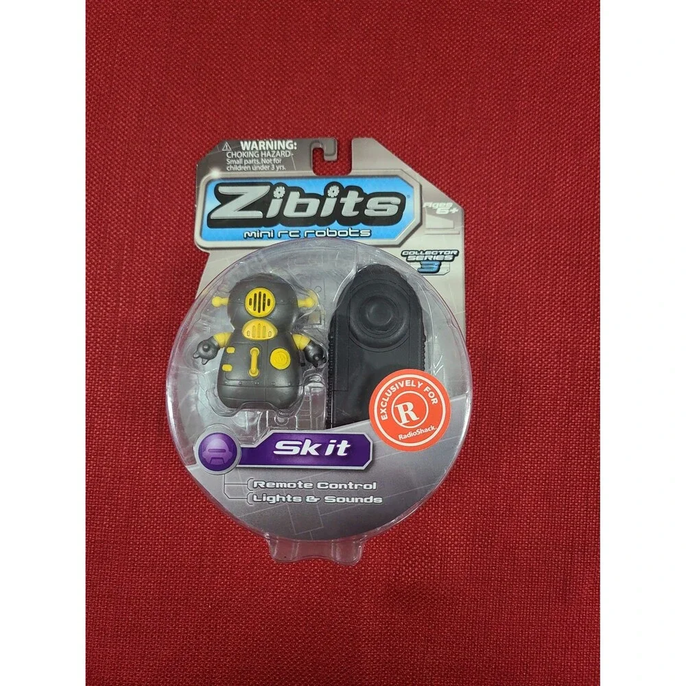 Zibits Mini Remote Control RC Robot Skit Collector Series 3 New Radio Shack